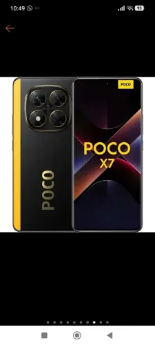 Poco x7 pró semi novo 