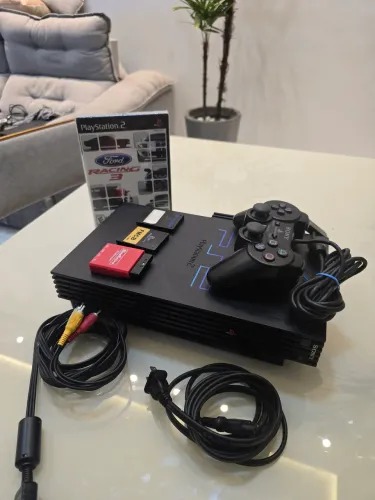 Sony PlayStation 2 Fat Original + Memory Card FMCB
