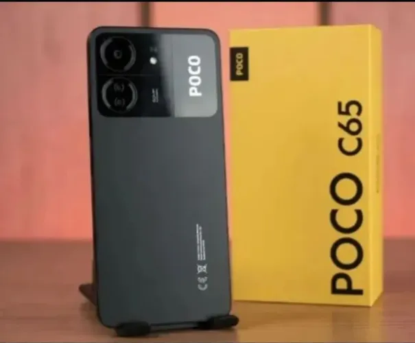 Pocco c65 com case anti impacto e película 