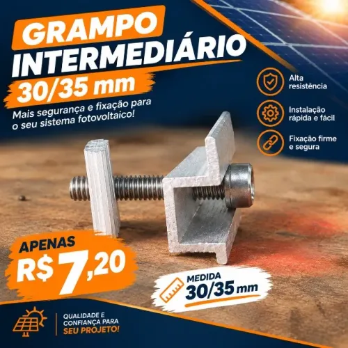 GRAMPO INTERMEDIÁRIO 30/35MM