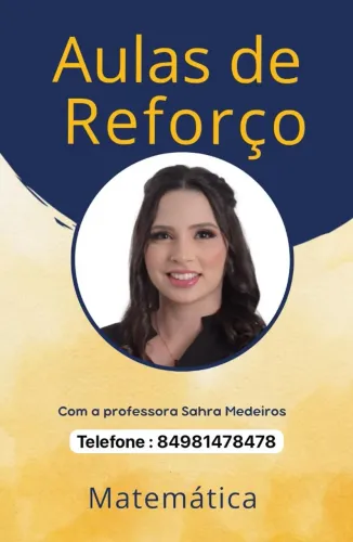Professora de Matemática e ciências