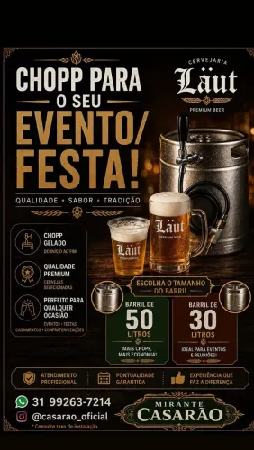 Chopp para sua festa/ evento