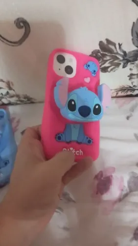 Capa iPhone 13 Lilo Stitch