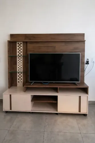 Estante home theater vitral