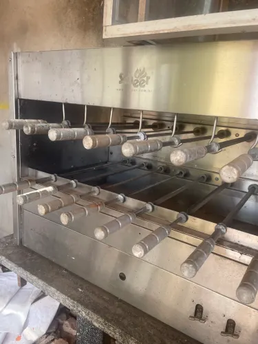 Churrasqueira profissional da Scheer RG300