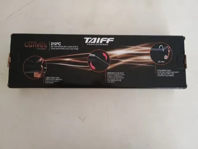 Modelador de Cachos Taiff Profissional Curves - 25mm/210ºC