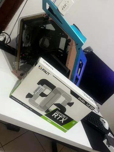 Placa de vídeo RTX3060 12GB - aceito cartão