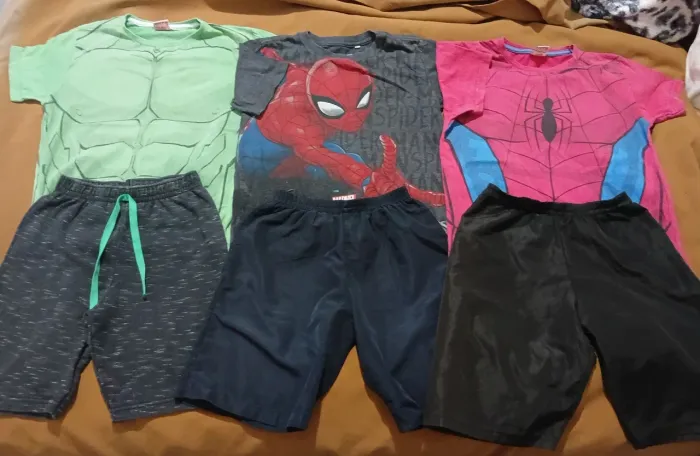 Roupas para meninos tamanhos 8 anos 