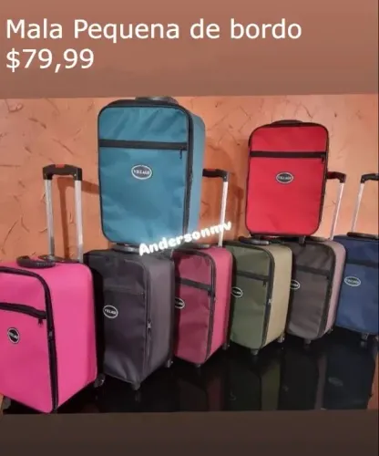 Mala Pequena Para Viagem de Bordo as Medidas Certas Bordo 10kg Village