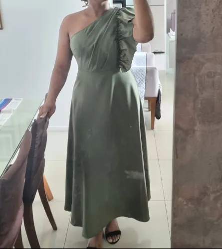 Vestido verde social