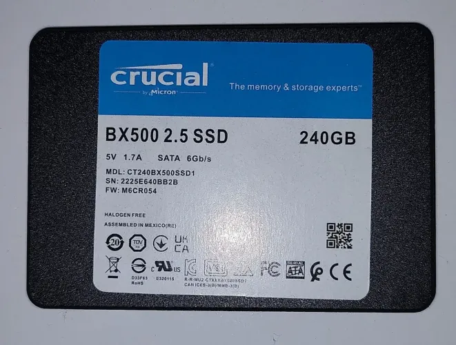 Ssd Crucial 240 gb