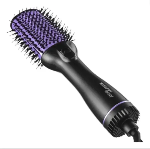 Escova secadora de cabelo nova na caixa