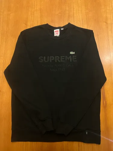 Moletom Lacoste x Supreme SS18