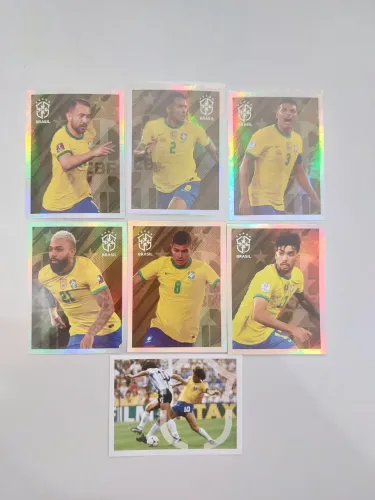Figurinhas faltantes da nossa seleção rumo ao catar