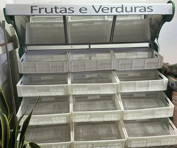 Prateleira para frutas e verduras 