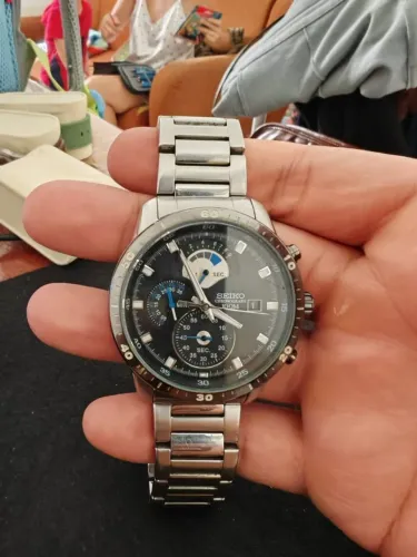 Oportunidade- Relógio Seiko Chronograph - Bom estado - Troco