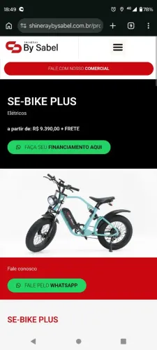bicicleta elétrica