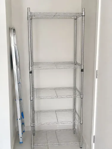 Estante Aramada Cromada (OPORTUNIDADE)