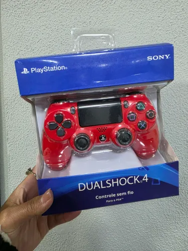 Controle ps4 colorido Bluetooth, novo