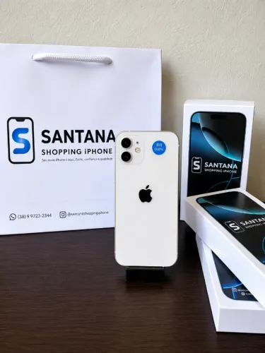 iPhone 12 128GB Branco seminovo