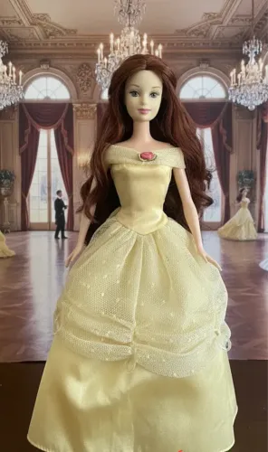 Boneca Rara Bela Disney Mattel 2003 Original 