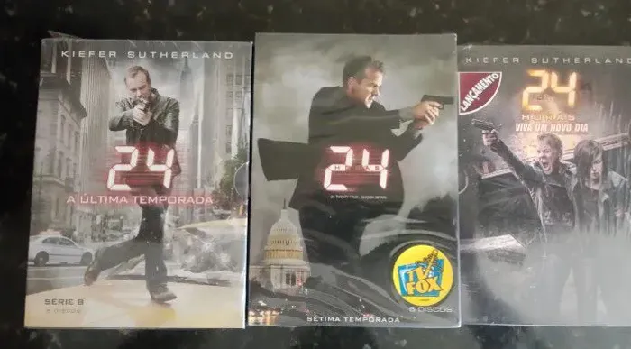 24 Horas - Temporadas 1 ao 8 + Viva Um Novo Dia em DVD 