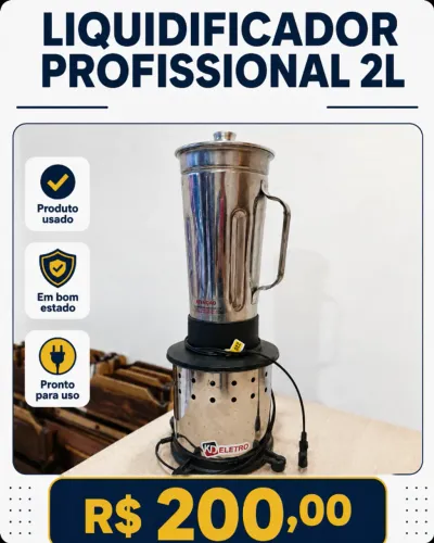 LIQUIDIFICADOR PROFISSIONAL 2L
