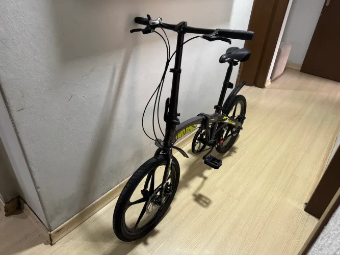Bicicleta de alumínio dobrável 