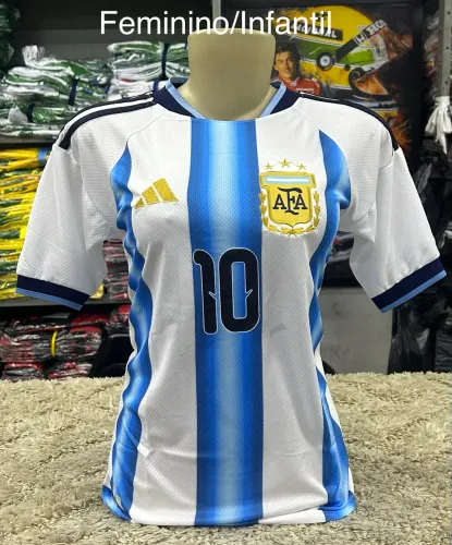 Camisa feminina Argentina 