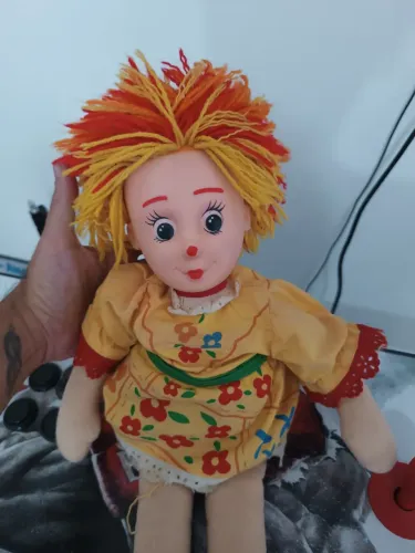Boneca Emília  sítio do Picapau amarelo Grow 2006.ifeal para colecionadores 