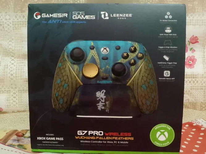 Vendo controle gamer sir G7 pro Wuchang novo para Xbox e Pc sem fio.