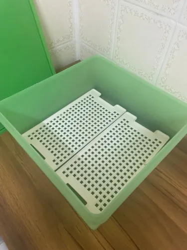 Tupperware caixa quadrada