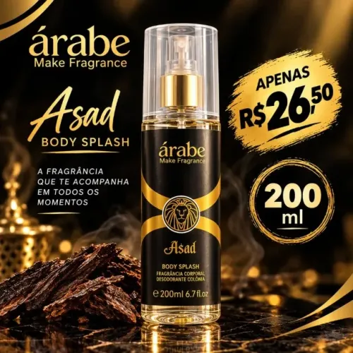 Body Splash Asad Árabe 200ml