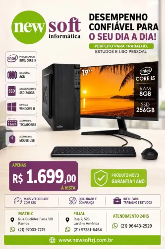 Computadores Novos com Garantia 