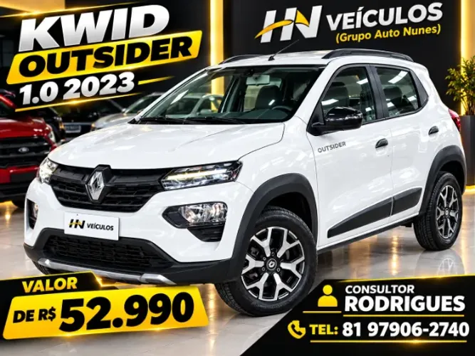 Renault Kwid Outsider 1.0 Flex 12V 5P Mec. 2025