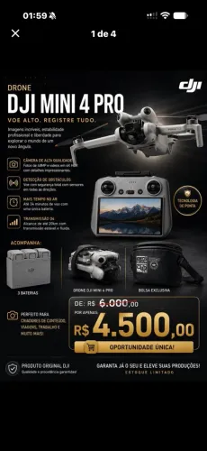 DRONE DJI MINI 4 PRO