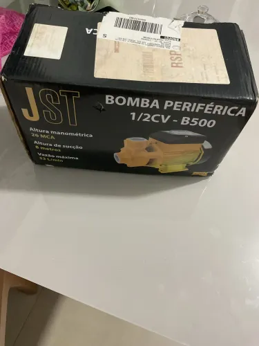 BOMBA PERIFÉRICA 1/2CV - B500 de água