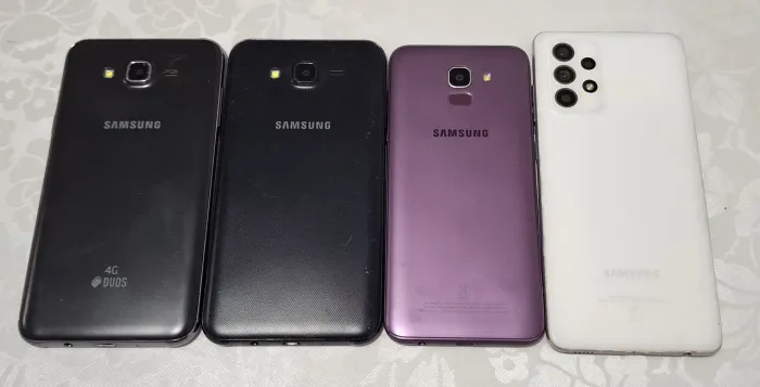 Smartphones Samsung para peças