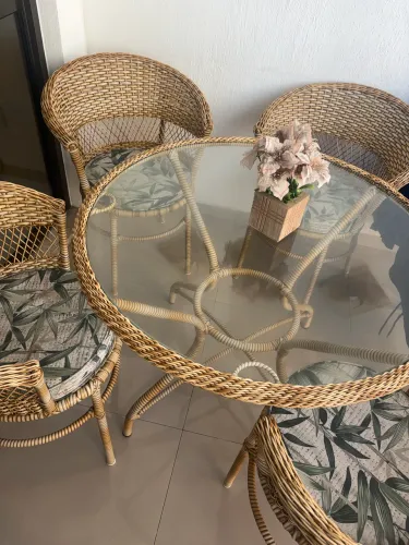 Jogo de mesa varanda