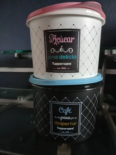 Conjunto tapperware
