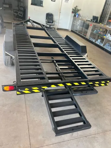 Carretinha para levar seu automóvel criada para máxima eficiência