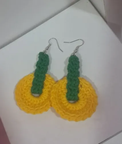 Brinco de Crochê