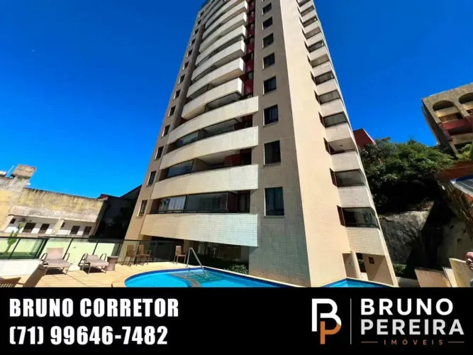 APARTAMENTO 2 QUARTOS 1 SUÍTE 70M² VISTA MAR EM PATAMARES