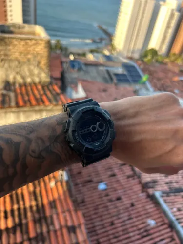 Relogio Casio G-shock Gd100-1bcr Gx-large Preto