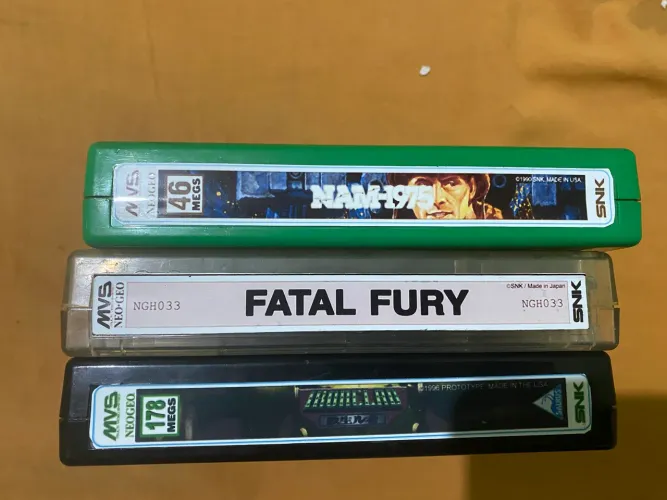 3 CARTUCHOS NEO GEO REPROGRAMADOS FRETE GRÁTIS 
