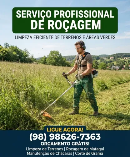 Serviço de roçagem 