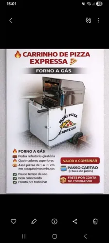 CARRINHO DE PIZZA EXPRESSO
