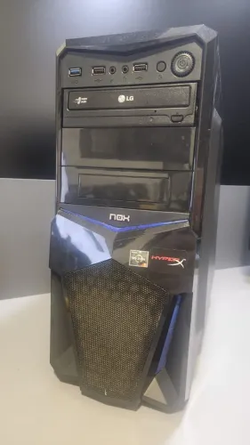 Computador AMD Ryzen 5 - 16Gb - Placa de Vídeo de 4Gb DDR6
