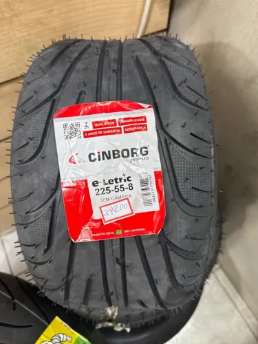 Pneu novo para patinete 255/55-8 