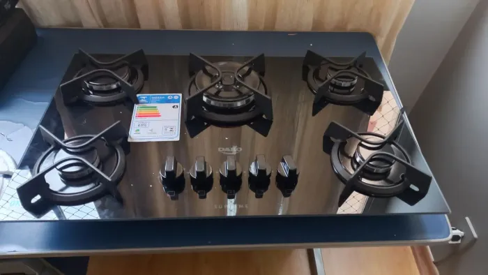 Fogão cooktop dako supreme 5 bocas na caixa